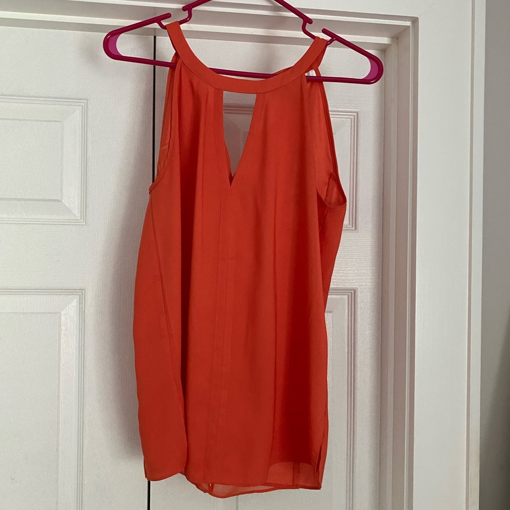 Kenneth Cole orange top. New with tags